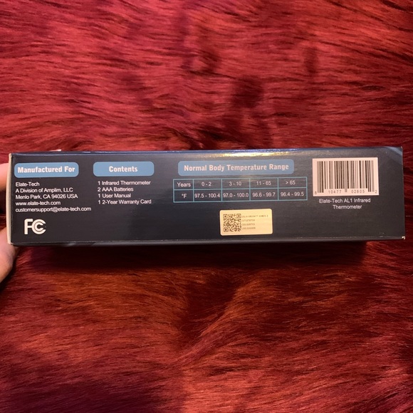 New - Non-Contact Touchless Digital Forehead Thermometer for Adults and Kids - Picture 3 of 9